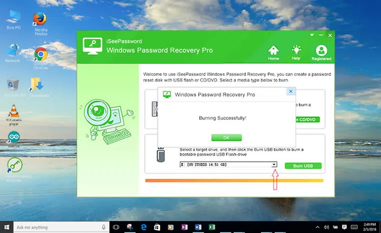 iSeePassword Windows Password Recovery Pro full version for windows