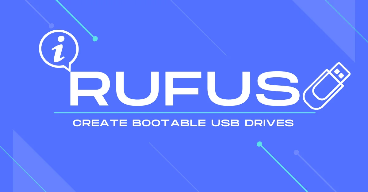 Download Rufus Bootable USB Maker full version