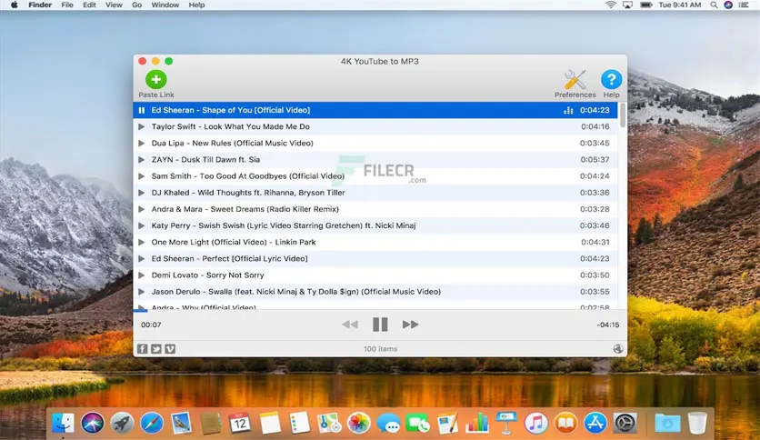 4K YouTube to MP3 Pro for Mac Full Version