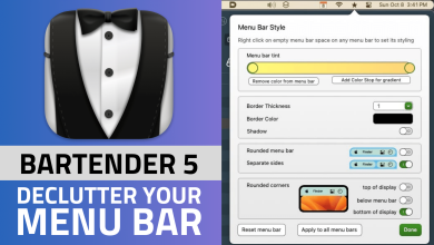 Bartender 5 For Mac v5.0.43 Best Menu Bar Organizer and Managment app For MacOS X