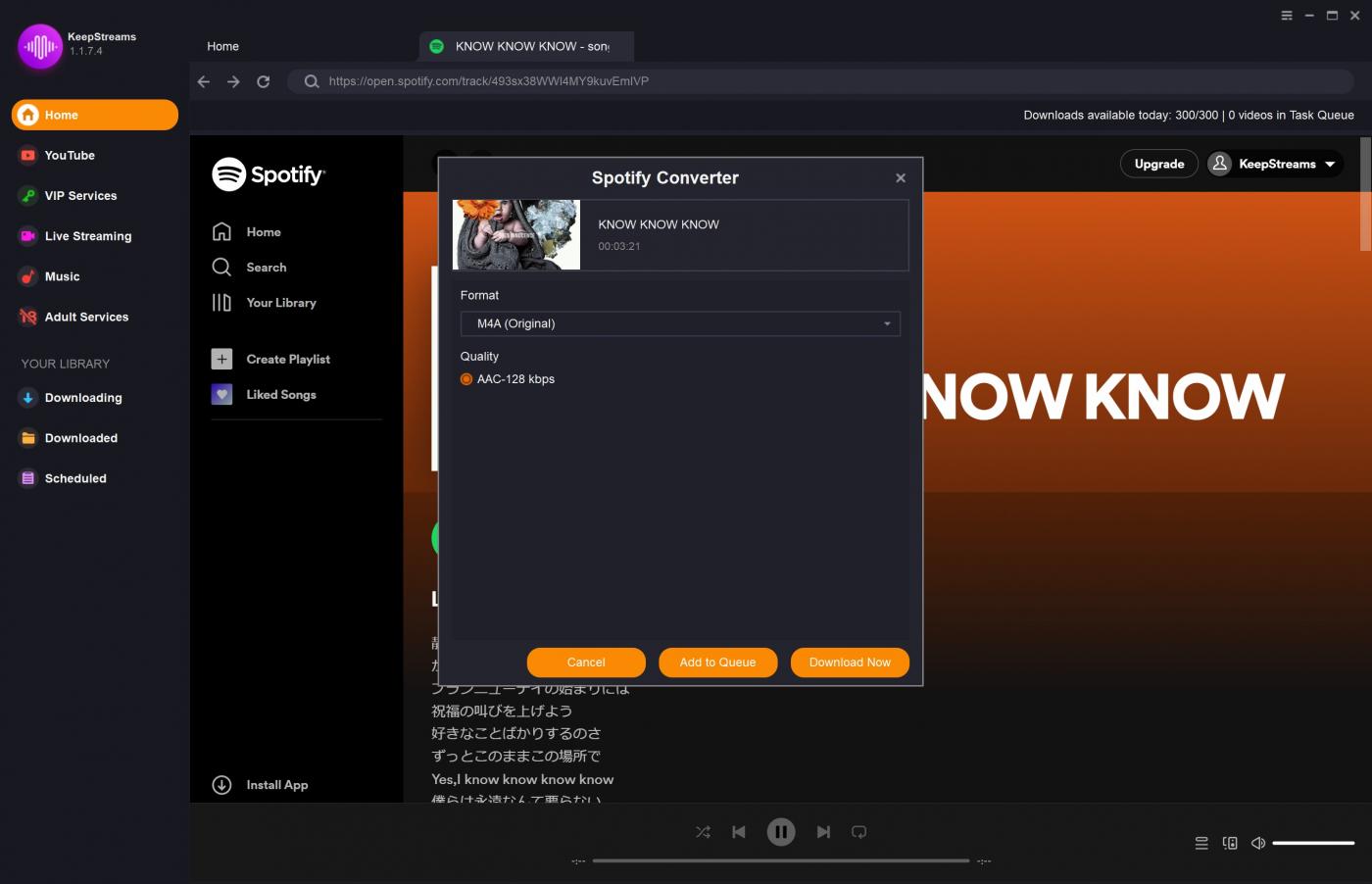 KeepStreams One With Serial keys Full Version