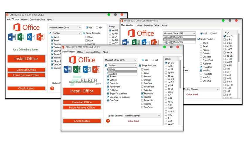 Office 365 free trial download: Office 2013-2024 C2R Install. Experience the latest version of Office with a complimentary trial