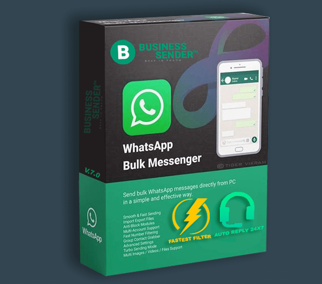 Download Auto WhatsApp Business Sender Turbo Full Version