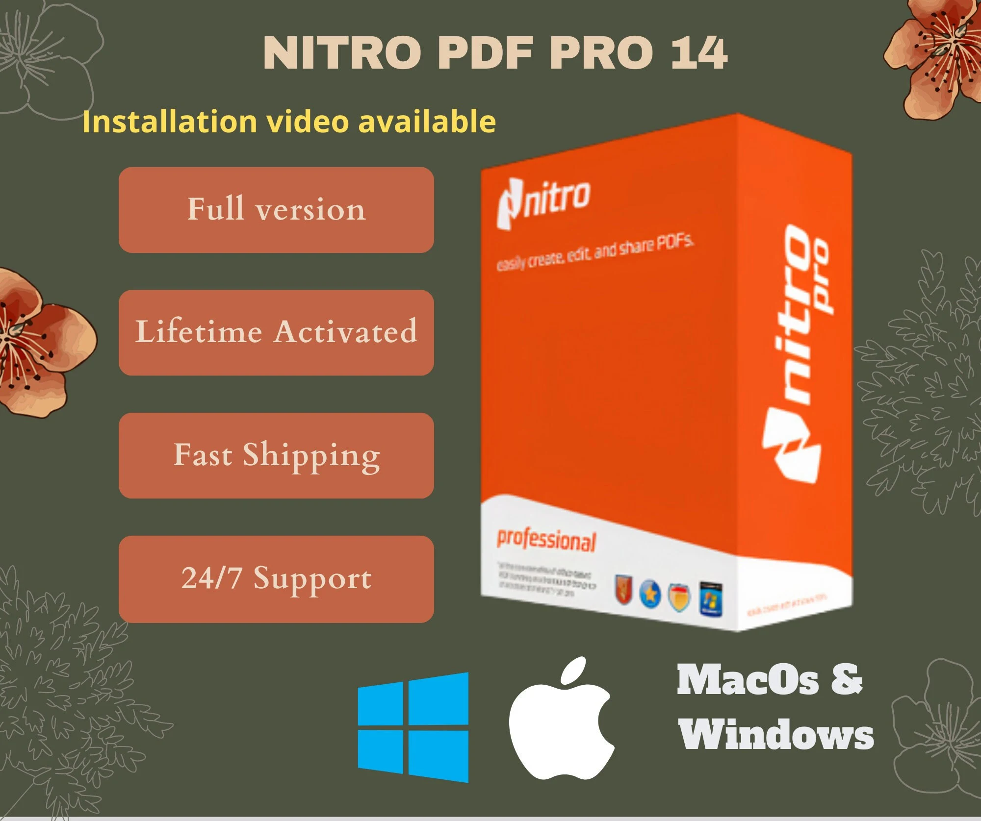 Nitro Pdf Pro - Latest Version 14.0.1 With All Features