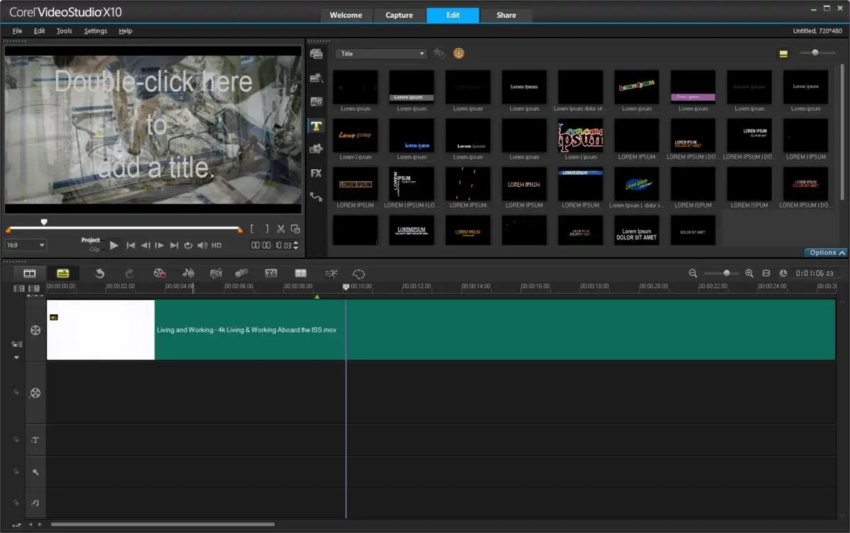 A screenshot of the video editor in Adobe Premiere Pro, featuring a user interface with various editing tools and timeline controls