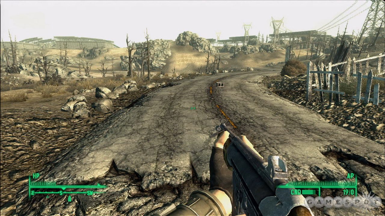 Fallout 3 Game: Post-apocalyptic wasteland with ruins, mutants, and weapons. Explore, survive, and make choices in this immersive RPG.