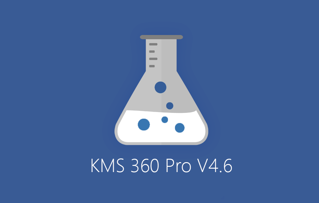 kmss 360 pro v4 6. A promotional image for KMS 360 Pro version 4.6, a free download software.