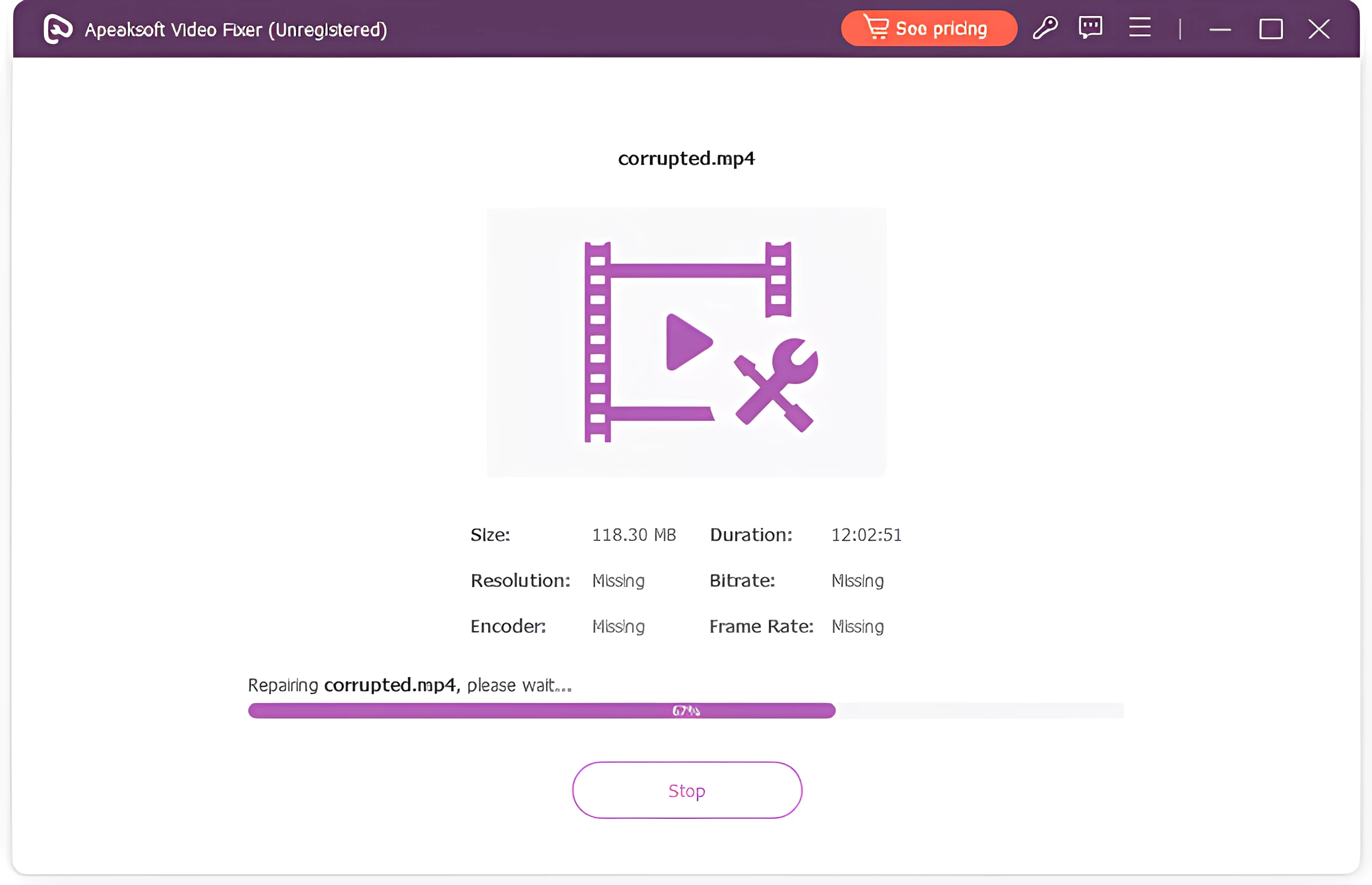 Apeaksoft Video Fixer For Windows v1.0.16 Fix Corrupted Video Files in MP4, MOV, 3GP Apeaksoft Video Fixer For Windows v1.0.16 Fix Corrupted Video Files in MP4, MOV, 3GP