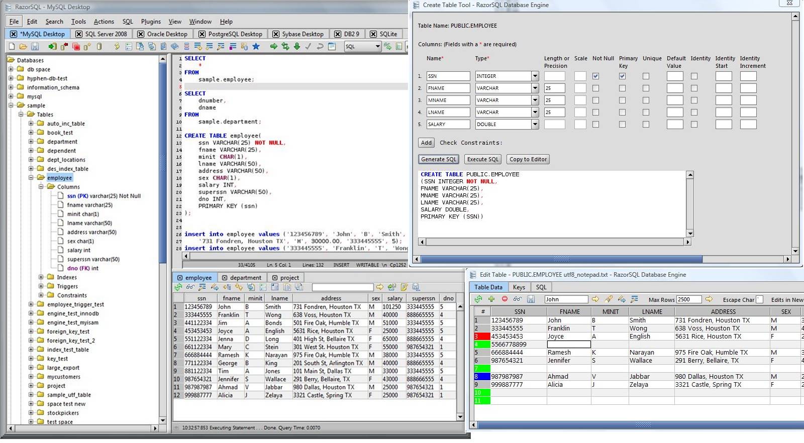 Download RazorSQL Full Version for Windows