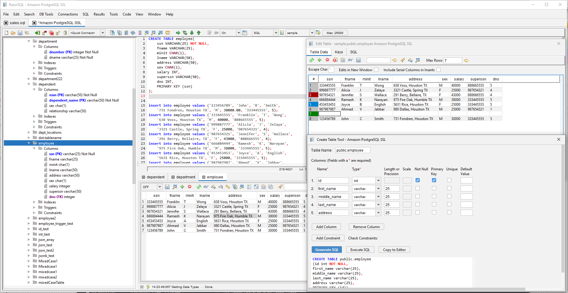 RazorSQL With Keys Free Download For Windows