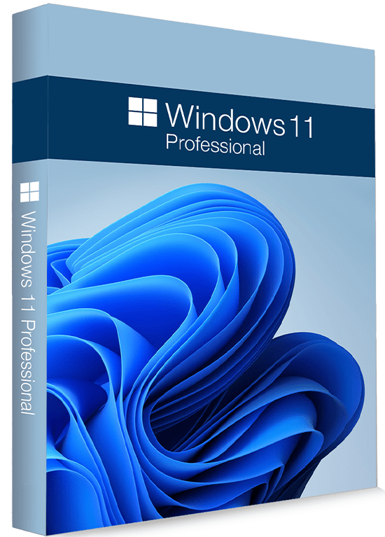 a box with a blue swirly design