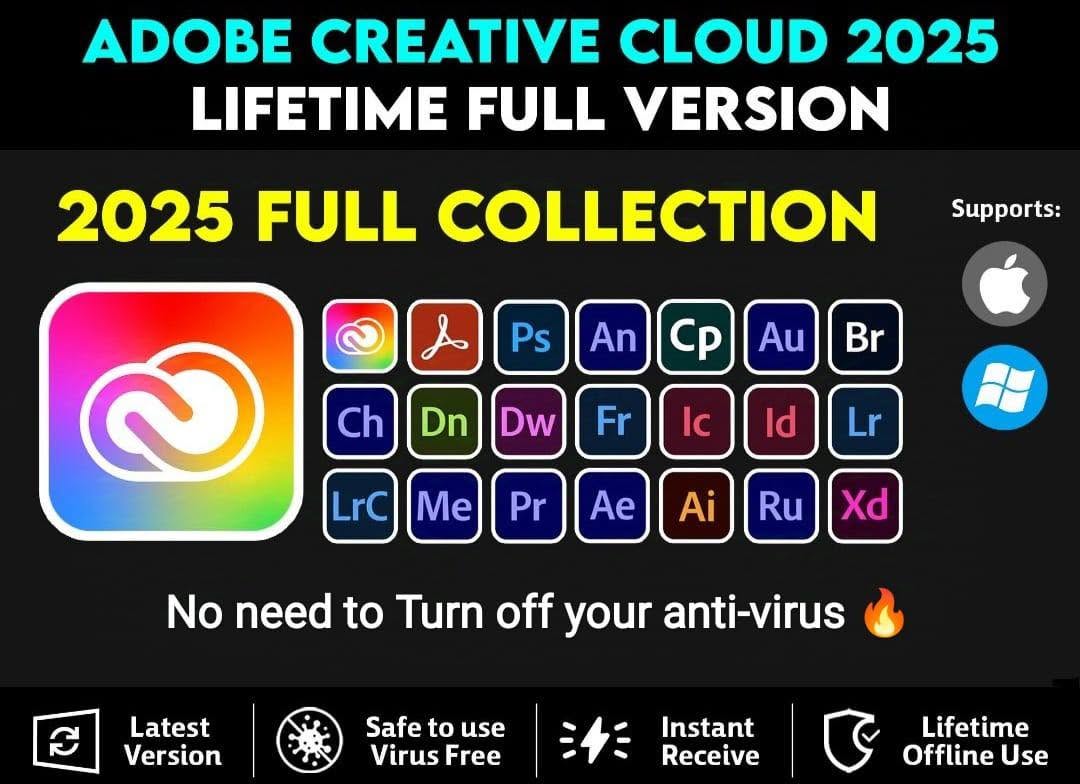 Adobe Creative Cloud | Professional Creative Software, Adobe Creative Cloud Collection 2025 + Free License Key, Adobe creative cloud collection 2025 download, Adobe Creative Cloud Collection 2025 v23.10.2024 keys, Download- Adobe Creative Cloud Collection 2025 With Free License, How to Get the New Adobe CC 2025 Direct Download Links