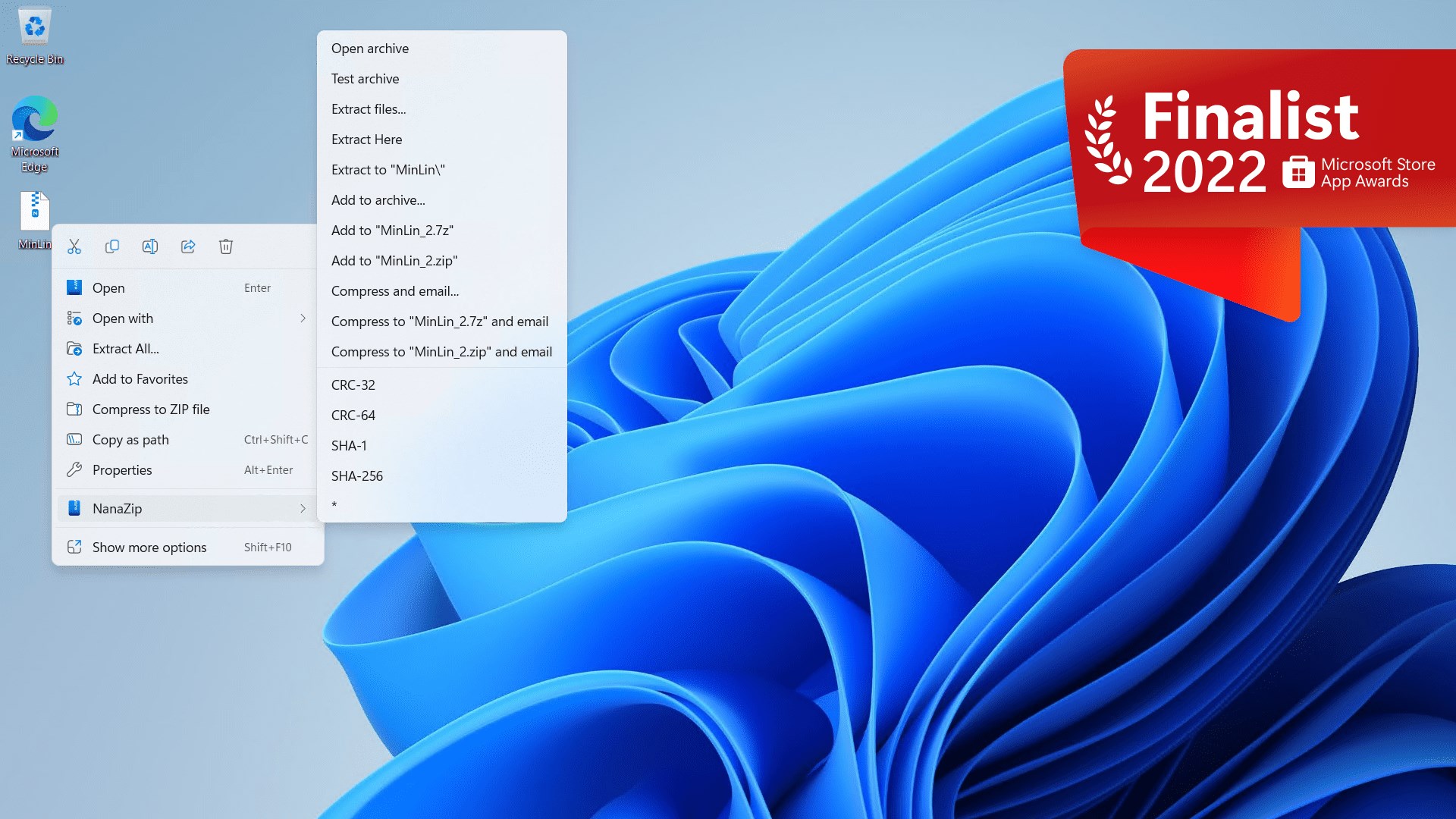 NanaZip Software for Windows