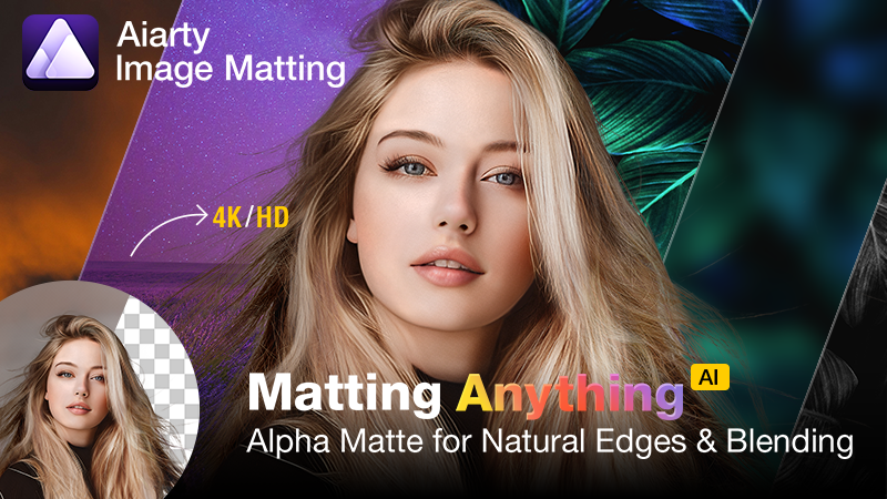 Advanced Alpha Matting Tool For Photographers, Advanced Image Separation Software Using Ai Technology, Ai Image Processing For Accurate Image Matting, Ai-based Intelligent Image Matting Tool For Editors, Ai-powered Image Editing Software For Creatives, Aiarty Advanced Image Matting Software For Professionals, Aiarty Image Enhancer Software For Photo Clarity, Alpha Matting Software For Precise Edge Editing, Background Removal Software For Detailed Editing, Detailed Image Matting Software For Design Projects, Foreground-background Blending Tool For Seamless Edits, Image Matting For Complex Hair And Fur Details, Image Matting For Transparent Objects In Photos, Precise Image Background Remover With Ai Support, Professional Background Removal Tool With Smart Detection, Seamless Foreground Blending Tool For Photo Manipulation, Transparent Object Matting Software With Deep Learning