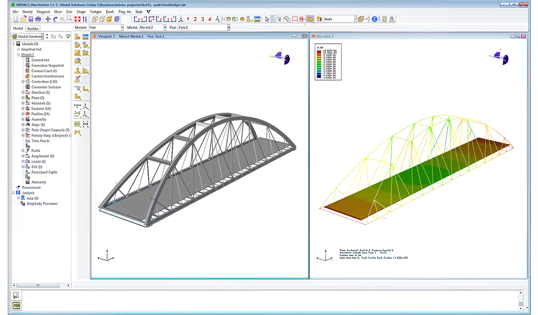 Abaqus Solver Integration, Advanced Bridge Modeling, Bridge Analysis Software, Bridge Design And Analysis Application, Bridge Design Software, Bridge Engineering Software, Bridge Load Combination Software, Bridge Reinforcement Design Software, Bridge Result Visualization Tool, Bridge Simulation Tool, Bridge Structural Analysis Program, Brigade Plus Software, Brigade/Plus 2025 Download, Civil Engineering Modeling Tool, Dynamic Analysis For Bridges, Moving Load Analysis Tool, Nonlinear Material Behavior Modeling, Parametric Bridge Modeling Software, Prestressed Bridge Analysis, Python Scripting For Bridge Modeling, Segmental Construction Analysis, Structural Analysis Software, Technia Brigade Plus 2025