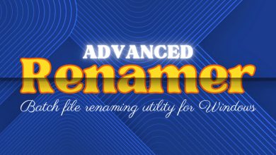 Advanced Renamer 4 For Windows v4.09 Best Batch file Renaming Utility for Windows