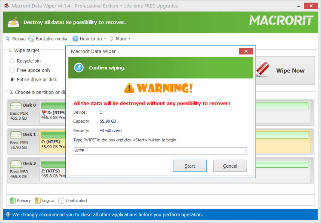 Download Macrorit Data Wiper Pro For Windows