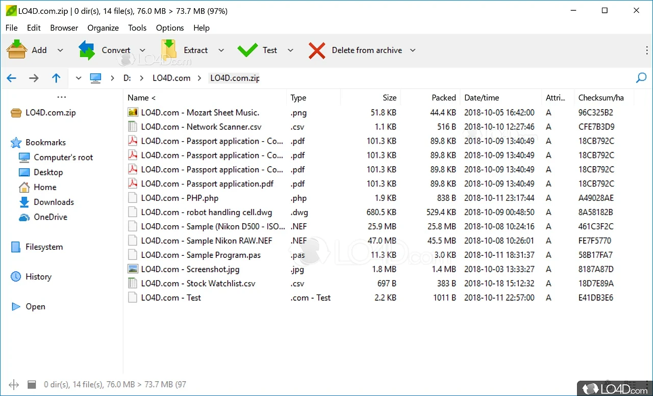 Peazip For Windows V10.4.0 Best Free File Archiver Utility, Open, Extract Rar Tar Zip Files