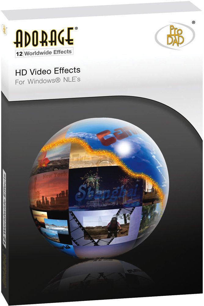 proDAD Adorage 3 For Windows Best Video Editor and Video Effects Packages