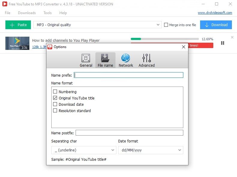 Free YouTube to MP3 Converter Download Premium Version