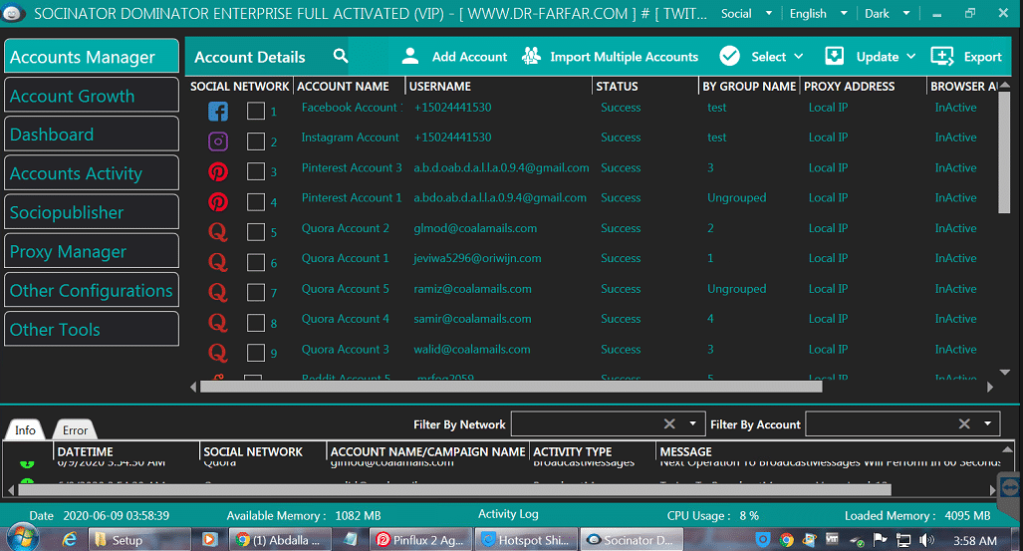Download Socinator Dominator Enterprise For Windows
