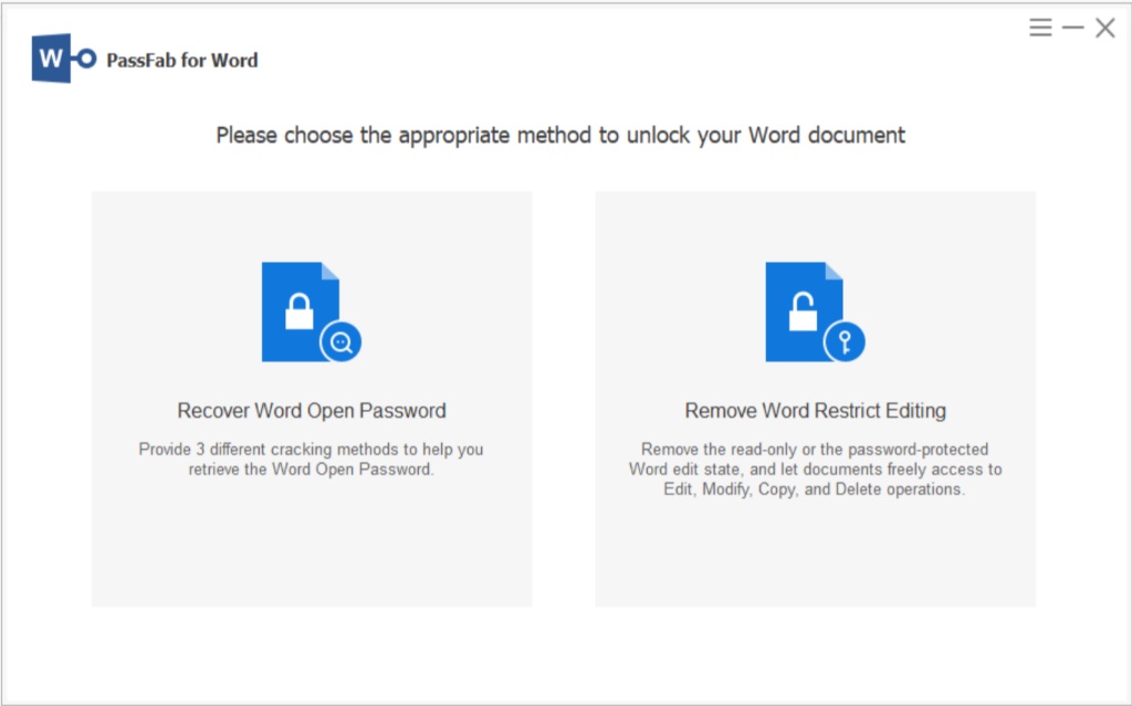 PassFab for Word Free Download