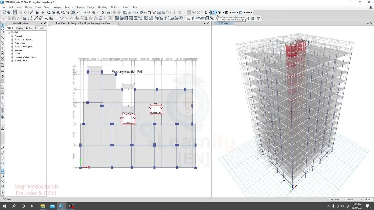 Download CSI ETABS Ultimate 22 Full Version for Windows
