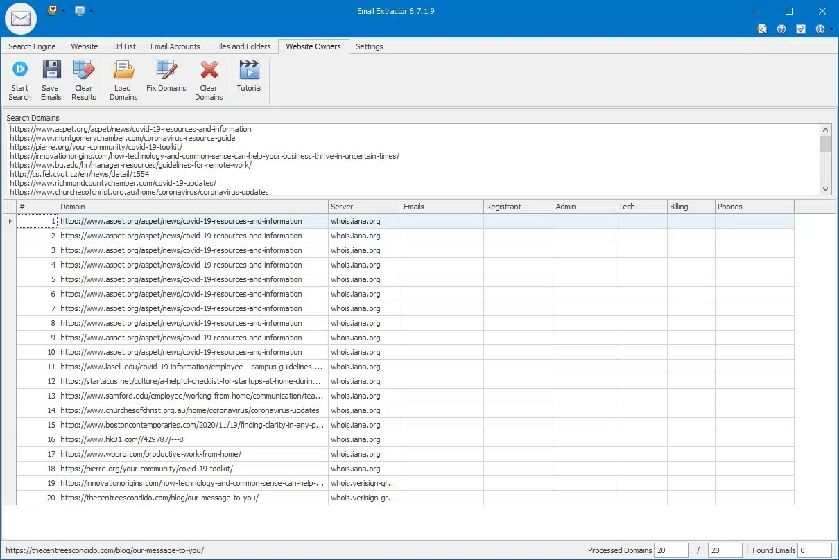 Download Email Extractor Professional Edition Full Version