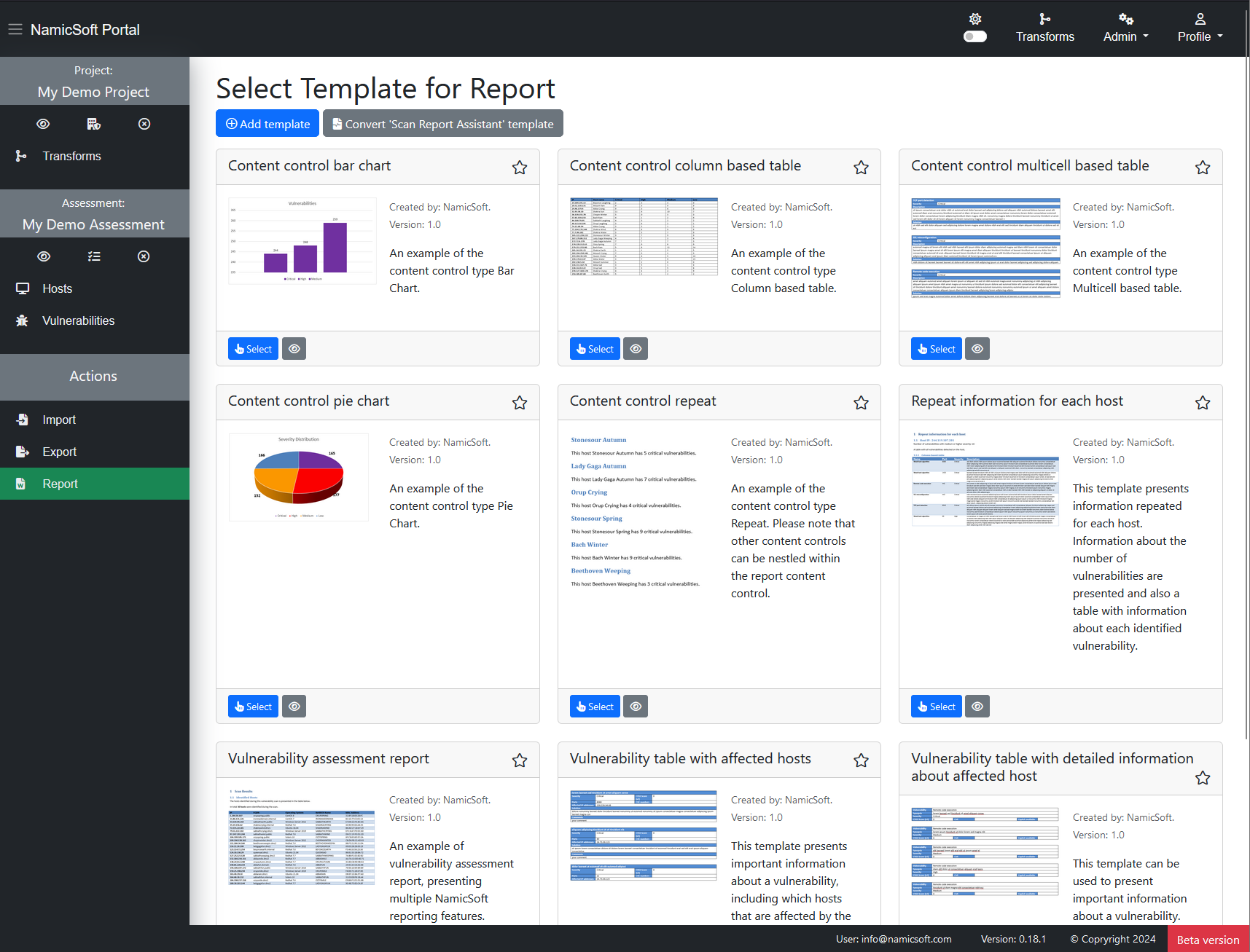 Automated Security Reports For Compliance Management, Burp Suite Reporting For Cybersecurity Professionals, Customizable Report Templates For Cybersecurity Solutions, Cybersecurity Reporting For Windows Desktop Security, Cybersecurity Solutions For Vulnerability Scan Reporting, Download Namicsoft Portal Enterprise Full Version For Windows, Excel Export Tool For Security Data Reporting, Namicsoft Alternative For Security Report Generation, Namicsoft Portal Enterprise Free Download With Activation Code, Namicsoft Portal Enterprise Free Download With License Keys, Namicsoft Scan Report Assistant For Vulnerability Management, Nessus Report Tool With Customizable Templates, Network Security Reporting With Automated Data Export, Openvas Reporting With Automated Report Generation, Professional Report Generator For Scan Tool Integration, Qualys Report Automation For Security Compliance, Report Automation Tool For Cybersecurity Reporting, Report Generation Software For Cybersecurity Professionals, Scan Tool Integration For Automated Security Reports, Security Compliance Software For Windows Systems, Security Data Export For Vulnerability Management, Security Report Generator For Nessus Scans, Security Scan Software For Network Protection, Sqlite Export Software For Vulnerability Scans, Vulnerability Assessment Tool With Excel Export, Vulnerability Management Platform With Customizable Reports, Vulnerability Management Software For Windows Security, Vulnerability Scan Reporting For Windows Desktop, Windows Report Automation For Network Security, Windows Security Software With Vulnerability Assessment, Windows Vulnerability Management With Report Automation