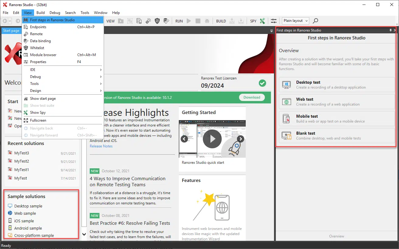 Free Download Ranorex Studio Enterprise for Windows full Version