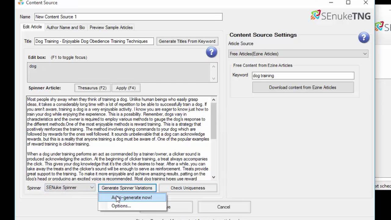 Download Full Version SENuke TNG Pro for windows