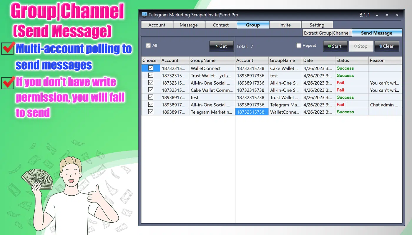 Download Free Telegram Sender Pro Software Full Version
